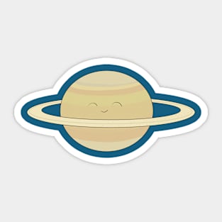 Cute Saturn Sticker